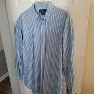 Polo long sleeve buttown down shirt